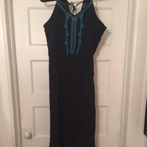 NWT Gap Factory Navy Blue Dress - Picture 2 of 2